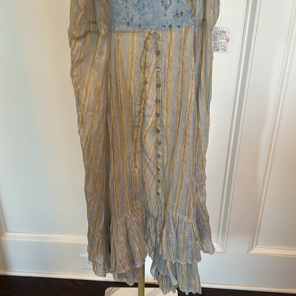 NWT Sheer multicolored sundress by Free People size Medium - Picture 8 of 9